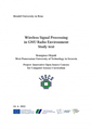 Wireless Signal Processing in GNU Radio Environment