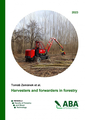 Harvesters and forwarders in forestry